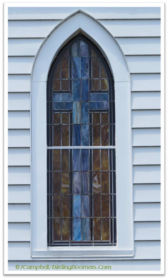 mathews 1st stained glass