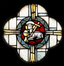 lamb of God stained glass